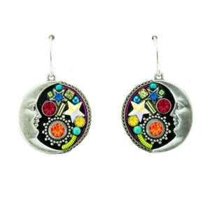 FIREFLY JEWELRY 7712 MC EARRING Multi COLOR New Silver Wire