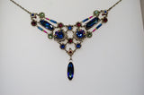 Firefly Jewelry necklace - 8743 Bermuda Blue Color - Brilliant Collection