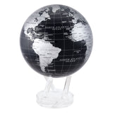 MOVA BLACK AND SILVER GLOBE 8.5" Mova motion within, Geographic Globe