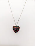 Firefly Jewelry necklace 8708-MC Multi Color - Heart Collection