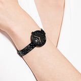 Cosmopolitan watch Swiss Made, Metal bracelet, Black, Black finish 5547646