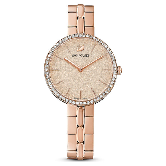 Cosmopolitan watch, Swiss Made, Metal bracelet, Pink, Rose gold-tone finish 5517800