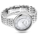 Crystalline Chic watch Swiss Made, Metal bracelet, Silver tone, Stainless steel 5544583