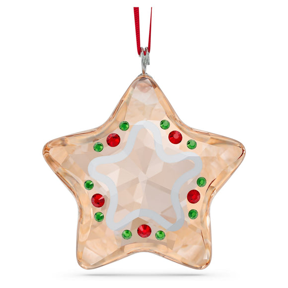 Holiday Cheers Gingerbread Star Ornament 5627610