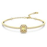 Millenia bangle Octagon cut, Yellow, Gold-tone plated 5638488