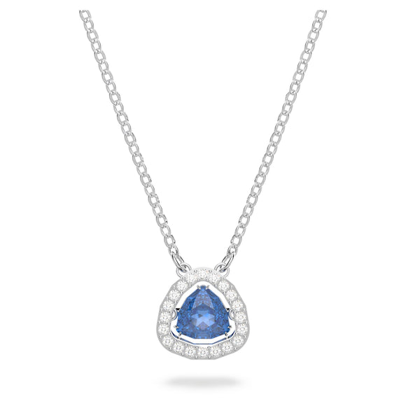 Millenia necklace Blue, Rhodium plated 5640290