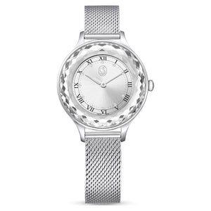 Octea Nova watch, Swiss Made, Metal bracelet, Silver tone, Stainless steel 5650039