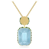 Orbita necklace Octagon cut, Multicolored, Gold-tone plated 5640256