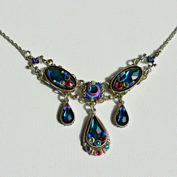 FIREFLY JEWELRY 8844-BB Necklace Bermuda Blue COLOR New
