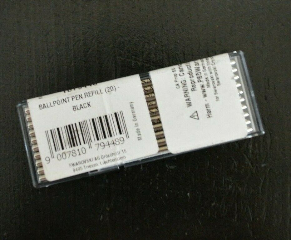 Swarovski Ballpoint Pen Refill Black