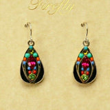 FIREFLY JEWELRY 7163 Multi color Earring New Silver Wire