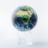 Mova Globe 4.5" Satellite view earth with clouds