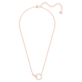 Swarovski Symbolic necklace Hand, White, Rose gold-tone plated 5489573